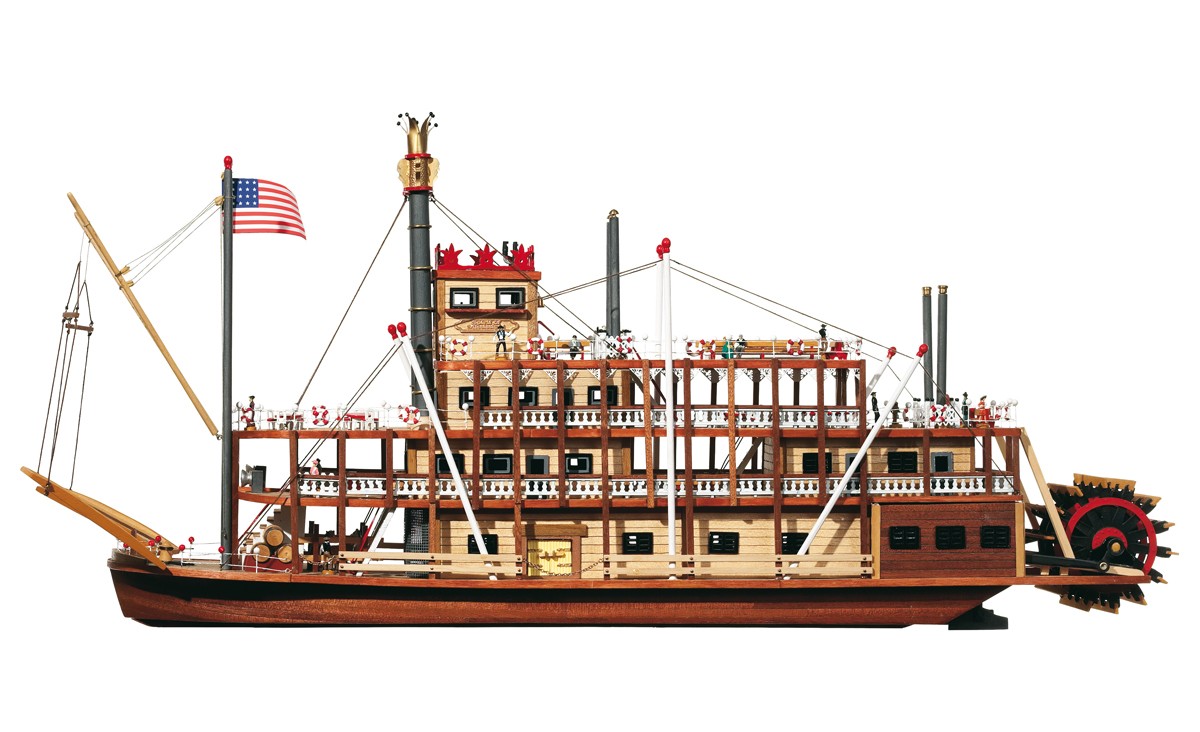 Mississippi Model Boat Kit - Occre