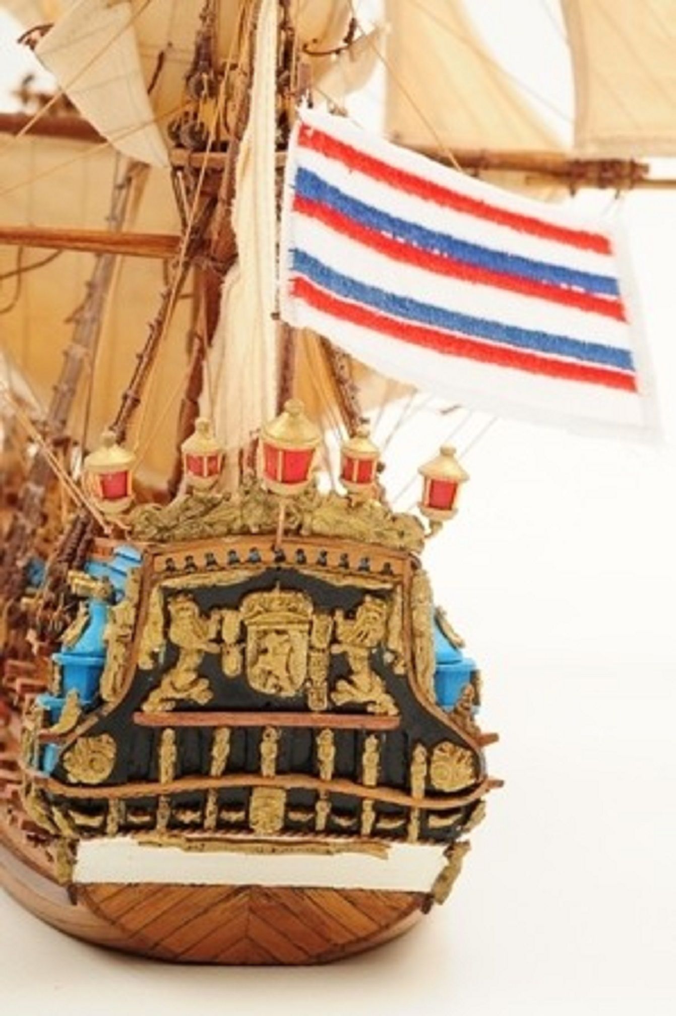 1196-7748-Zeven-Provincien-Waterline-Model-Ship-Premier-Range