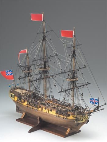 HMS Greyhound Model Boat Kit - Corel