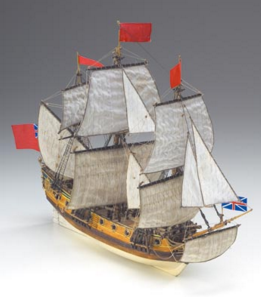 HMS Peregrine Model Boat Kit - Corel