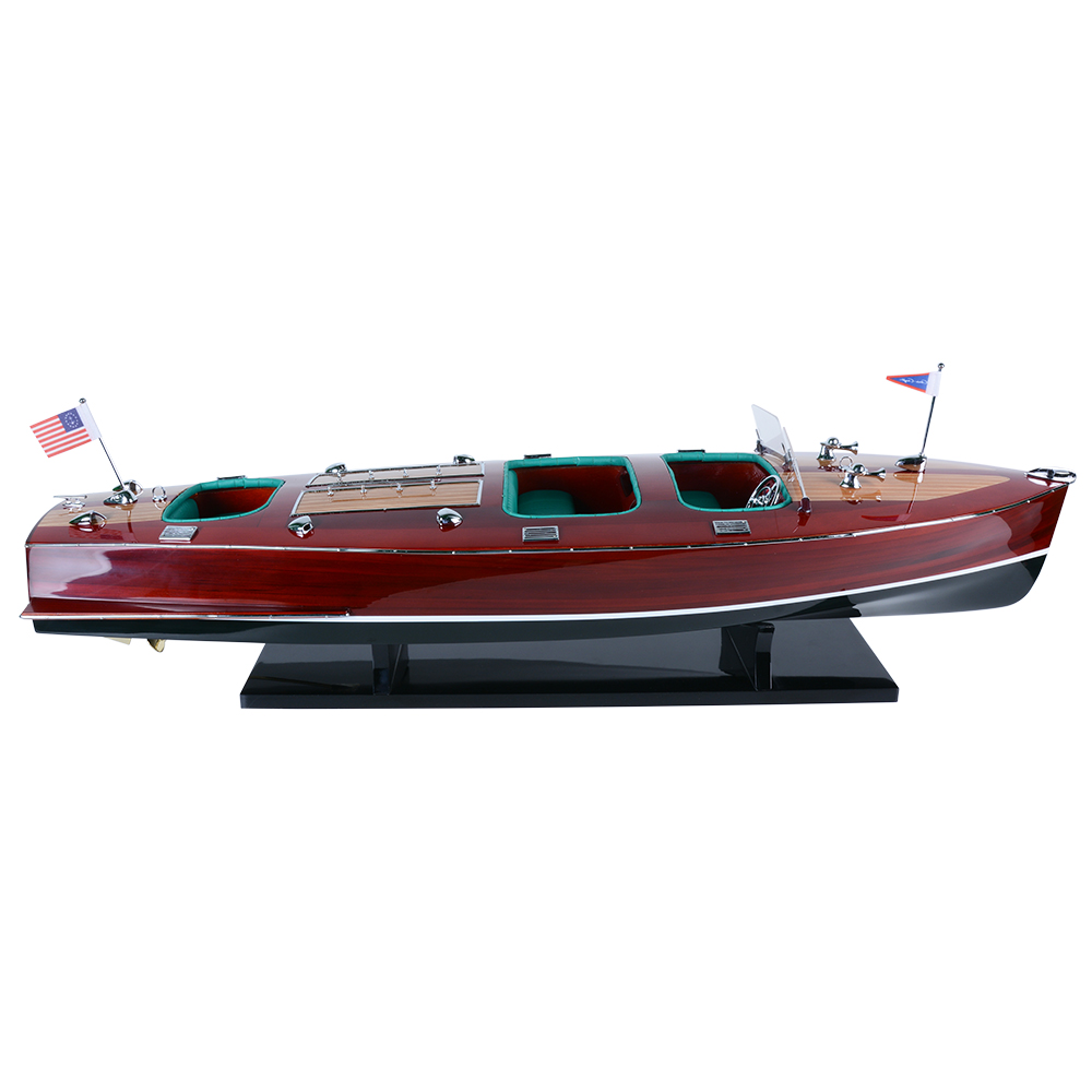 Chris Craft Triple Cockpit Display Ship Model - OMH
