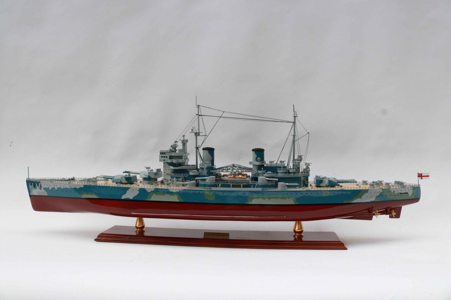 HMS KING GEORGE V Display Ship Model - GN