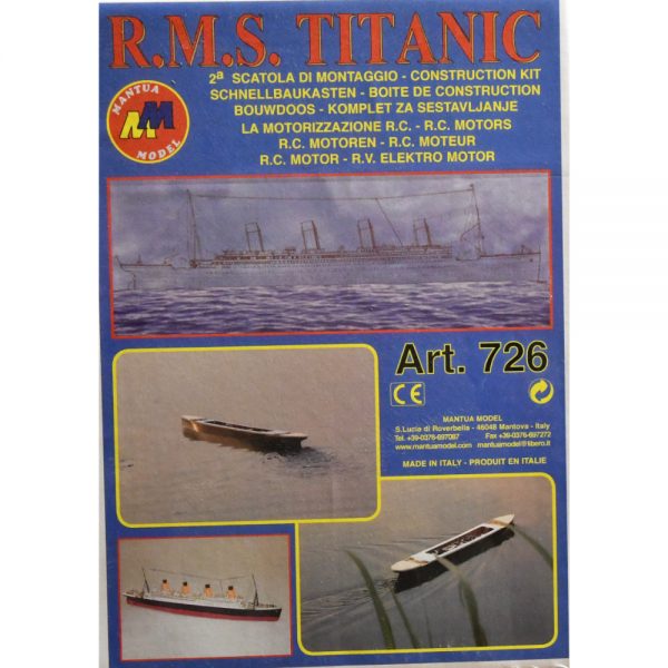 Titanic Ship Model Kit No 2 (Motor kit) - Mantua Models (726)