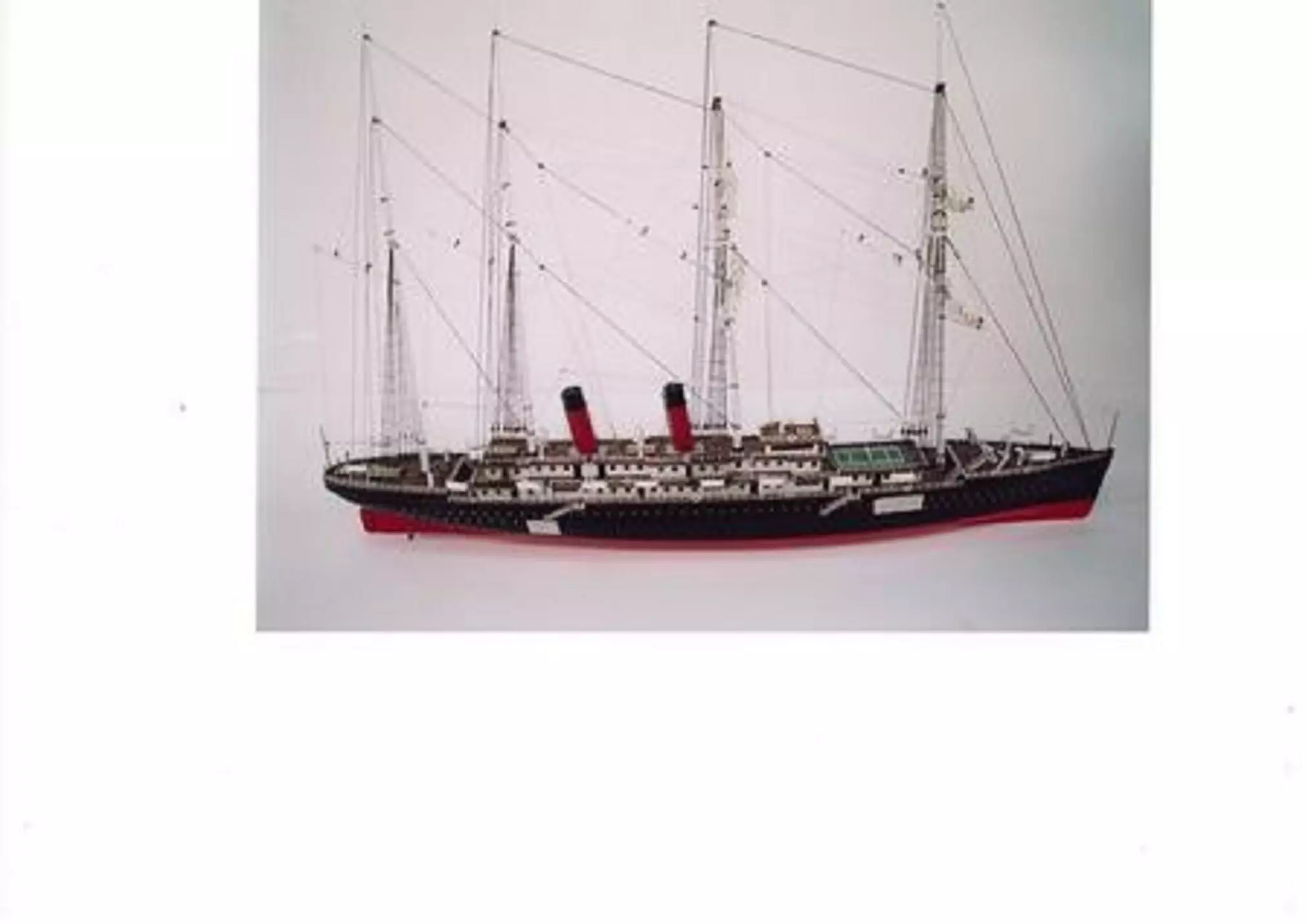 La Normandie Model Ship