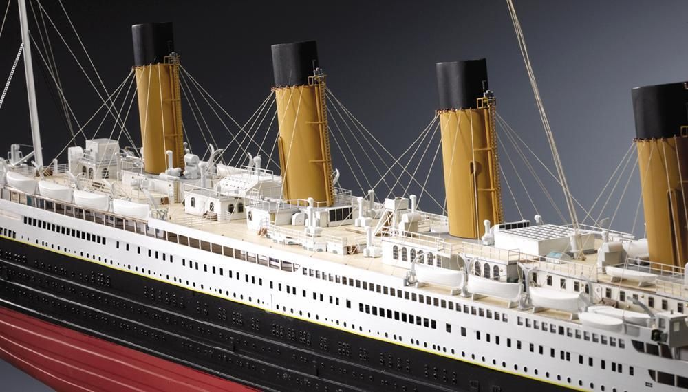 youngmodeler Titanic Ship Wooden model kit 
