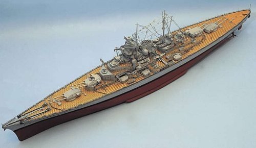 Tirpitz Model Boat Kit Aeronaut Including fittings (AN3619/00)