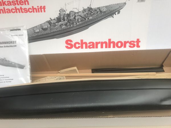 Scharnhorst Model Boat Kit Aeronaut Including fittings (AN3625/03)