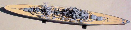 Prinz Eugen Model Boat Kit Aeronaut Including fittings (AN3628/03)