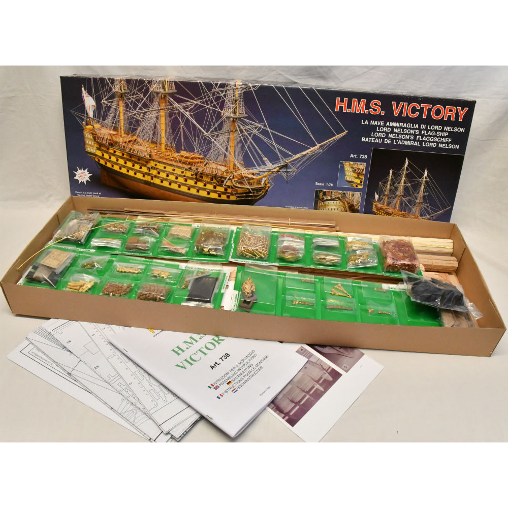 HMS Victory Model Ship Kit with Copper Hull - Panart (738)