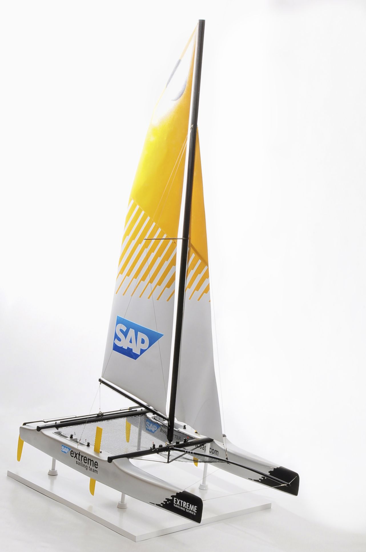 SAP Catamaran model,wooden model,ready made,handcrafted 