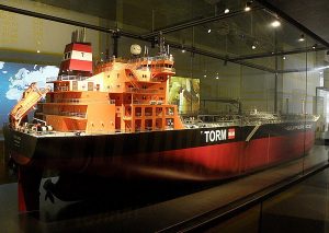 Oil Tanker Model Ship