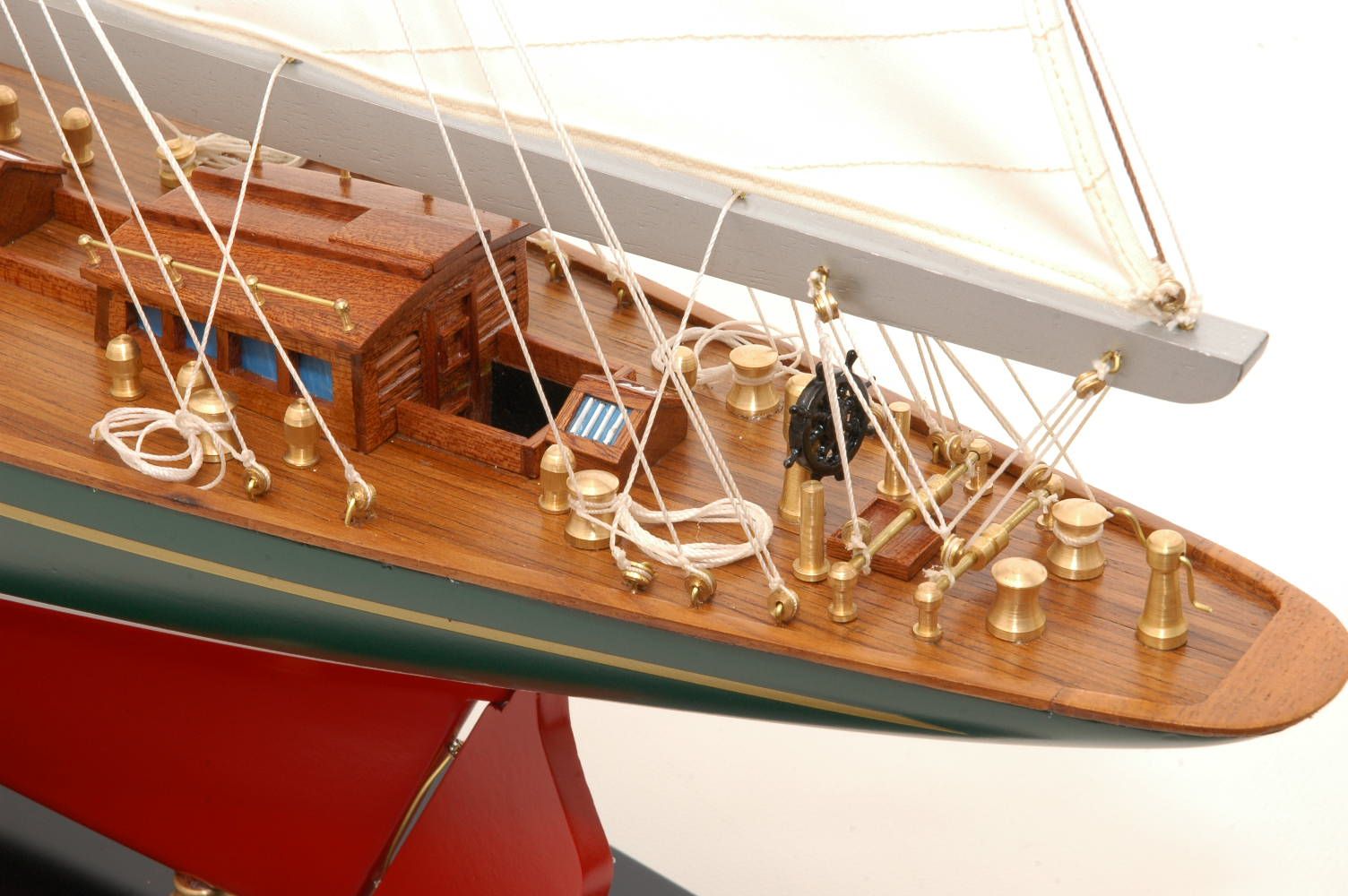 model yacht sails