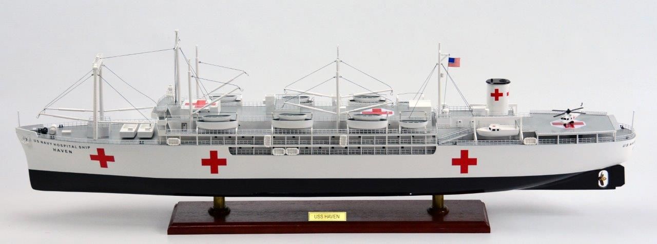 USS Haven Ship Model - GN