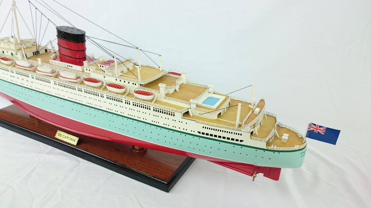 RMS Caronia Model Boat - GN