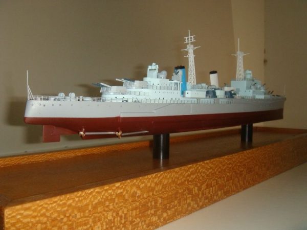HMS Belfast Model Ship
