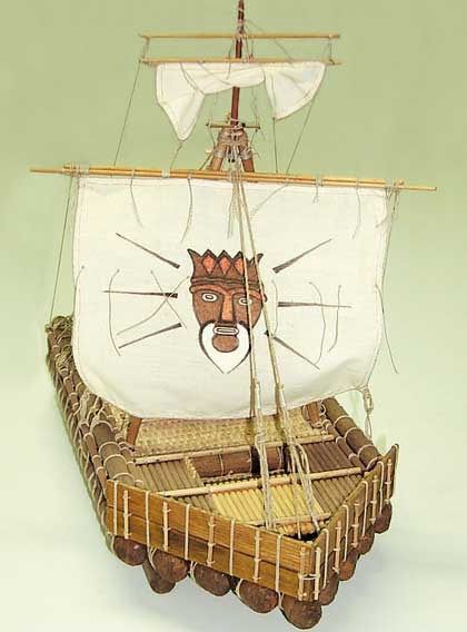 Kon-Tiki Model Boat Kit - Mantua Models (703)