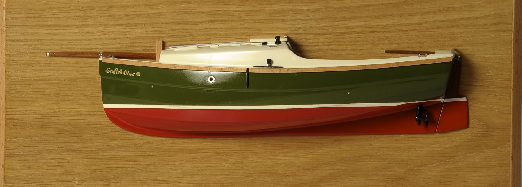 Shrimp Boat Half Model