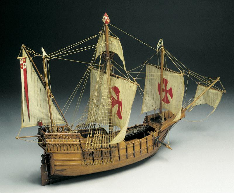Life-Like Hobby Kits Santa Maria Saling Ship Kit 09314 for sale online 