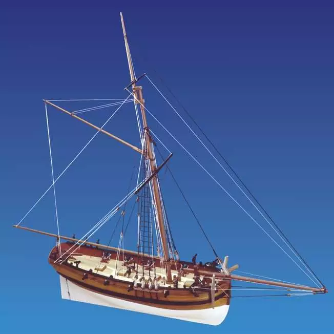 HM Cutter Sherbourne Boat Kit - Caldercraft (9010)