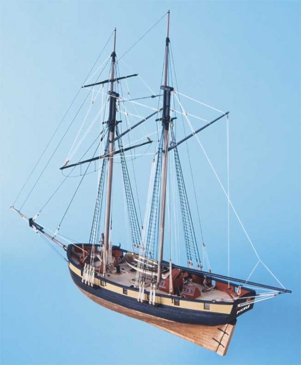 HM Schooner Pickle Wooden Boat Kit - Caldercraft (9018)