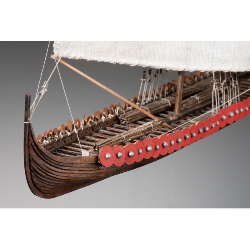 Viking Longship Model Boat Kit Scale 1 to 72 - Dusek (D014)