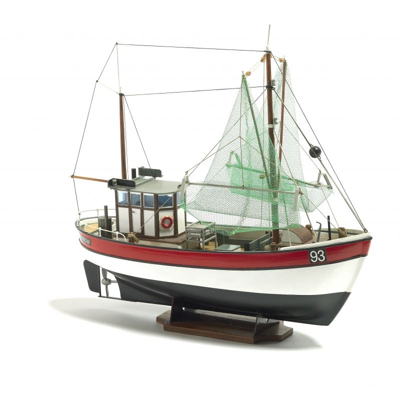 Windmill Fishing Starter Boat Kit Build Your Own Wooden Model Ship Fishing Boat 