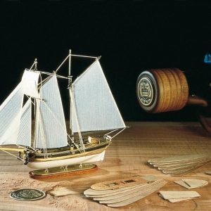 Hannah Schooner in a Bottle Ship Model Kit - Amati (1355)