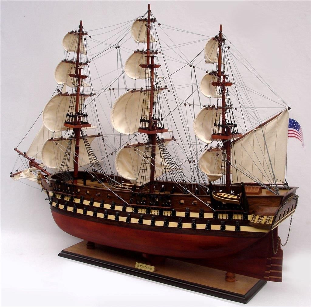 USS North Carolina Model Boat - GN