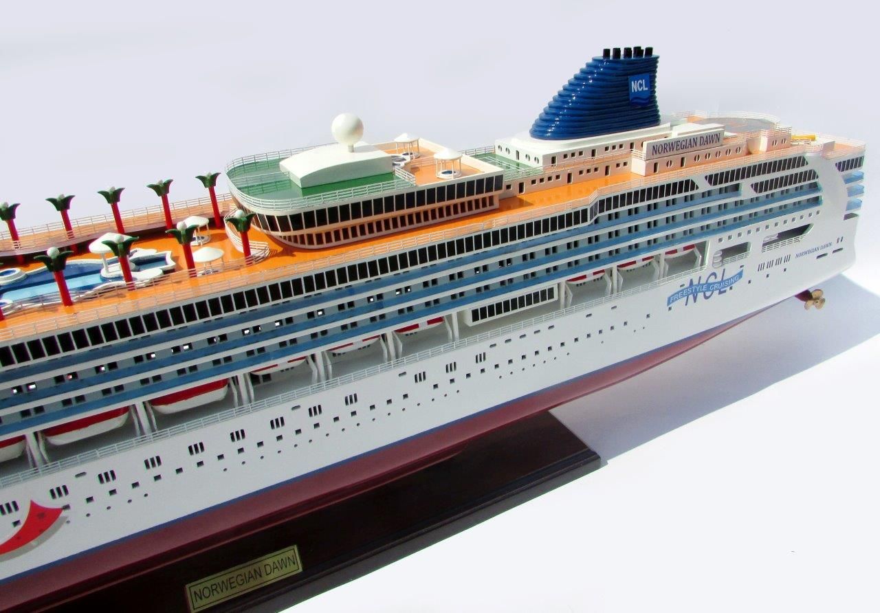 Norwegian Dawn with Statue Liberty Artwork - GN