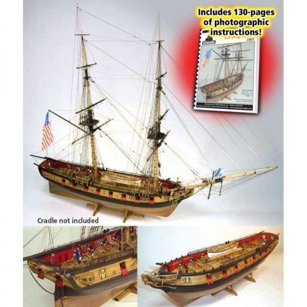 Syren US Brig (1803) Kit - Model Shipways (MS2260)