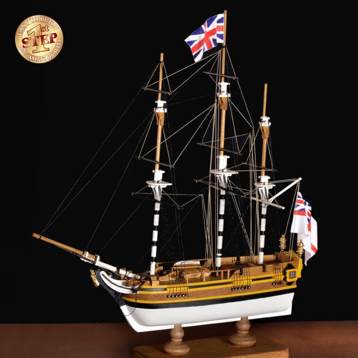 HMS Bounty Model Boat Kit Scale 1 to 135 - Amati (600/04)