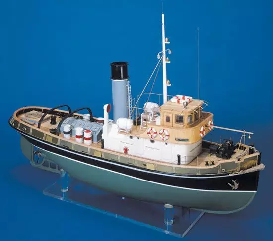 Tugboat Mini R/C Model Boat Kit by S.H.G Marine 