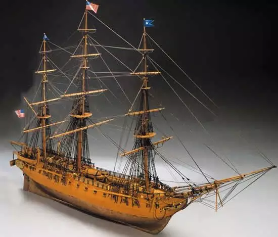 USS Constitution Model Ship Kit - Mantua Models (779)