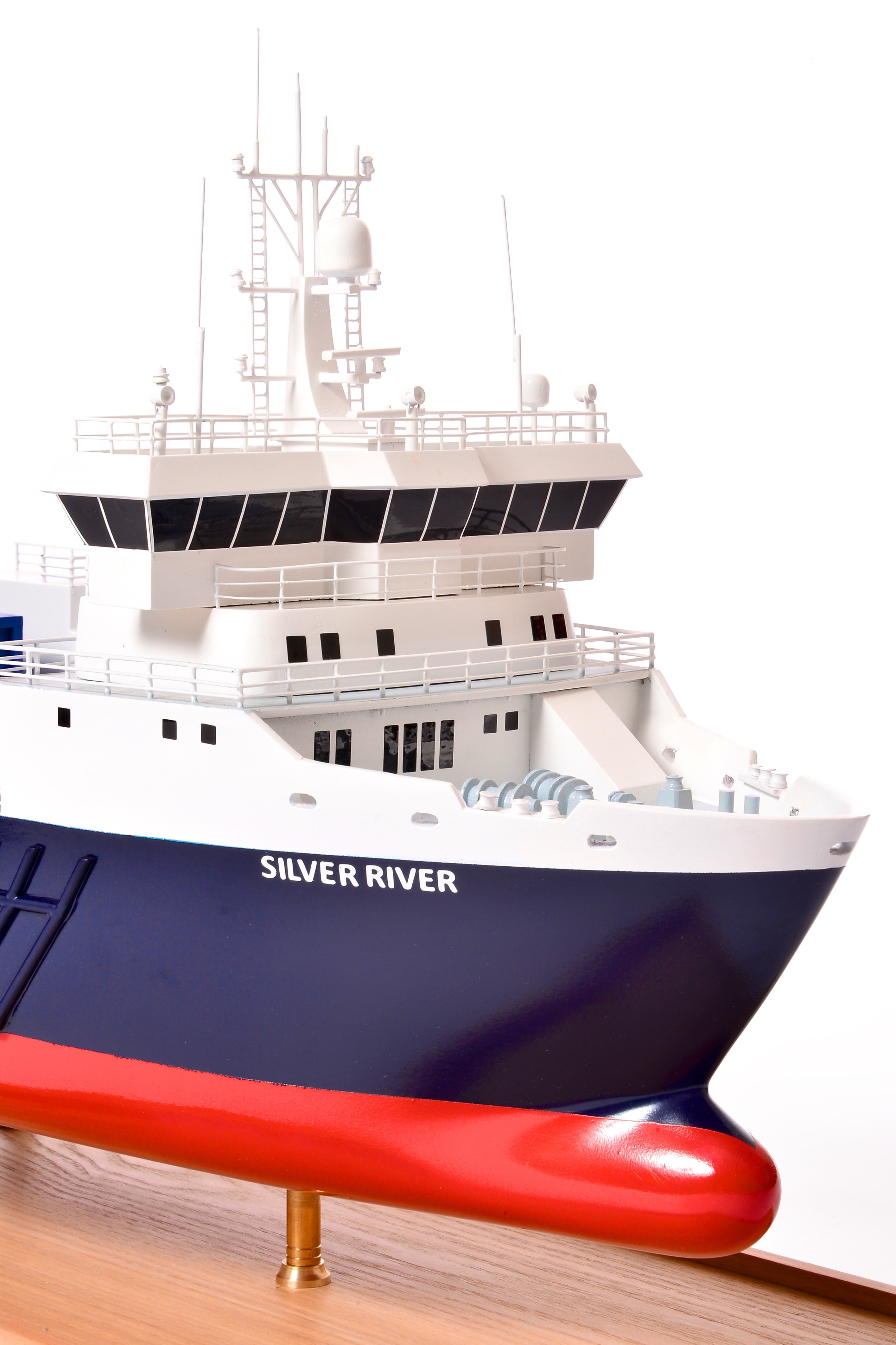 Silver River Model Cargo Ship