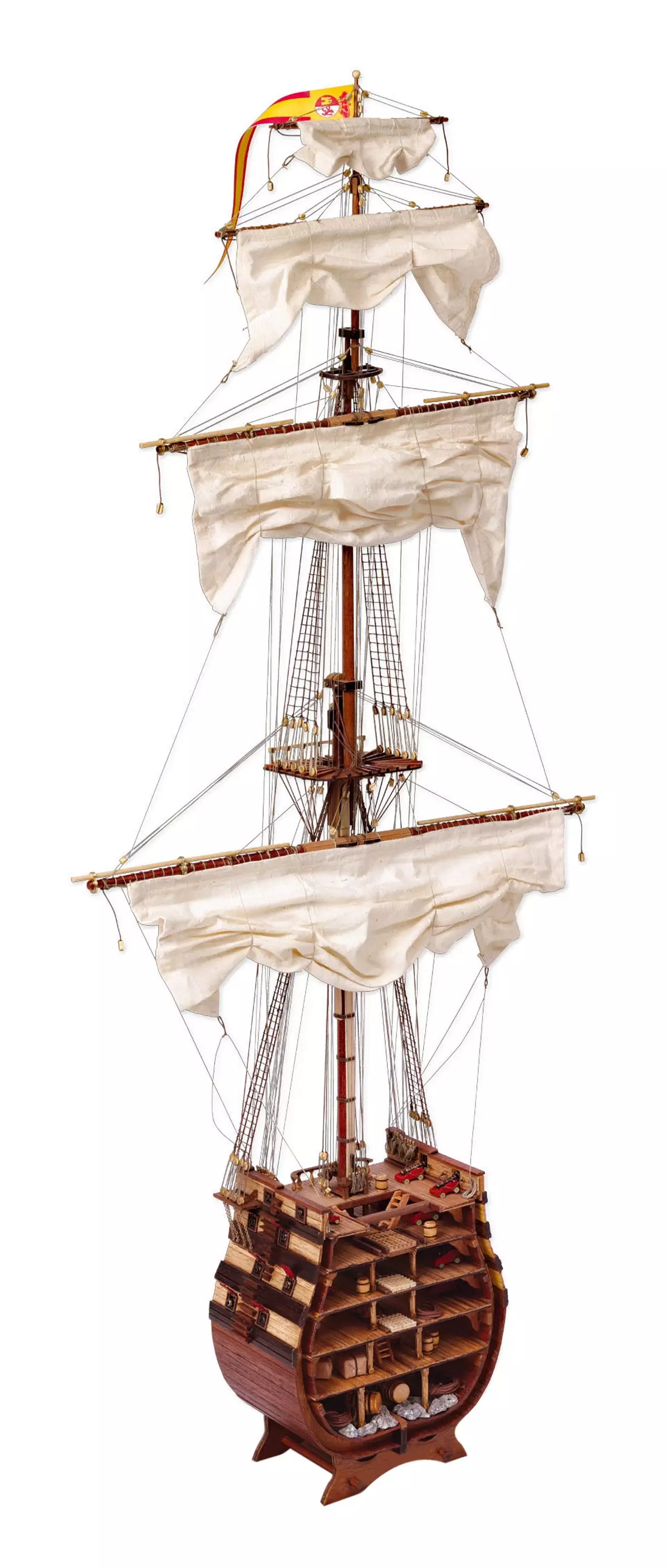 Santisima Trinidad Cross Section Model Boat Kit - Occre (16800)