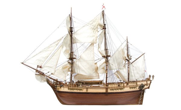 HMS Bounty (Open Hull) Model Ship Kit - Occre (14006)