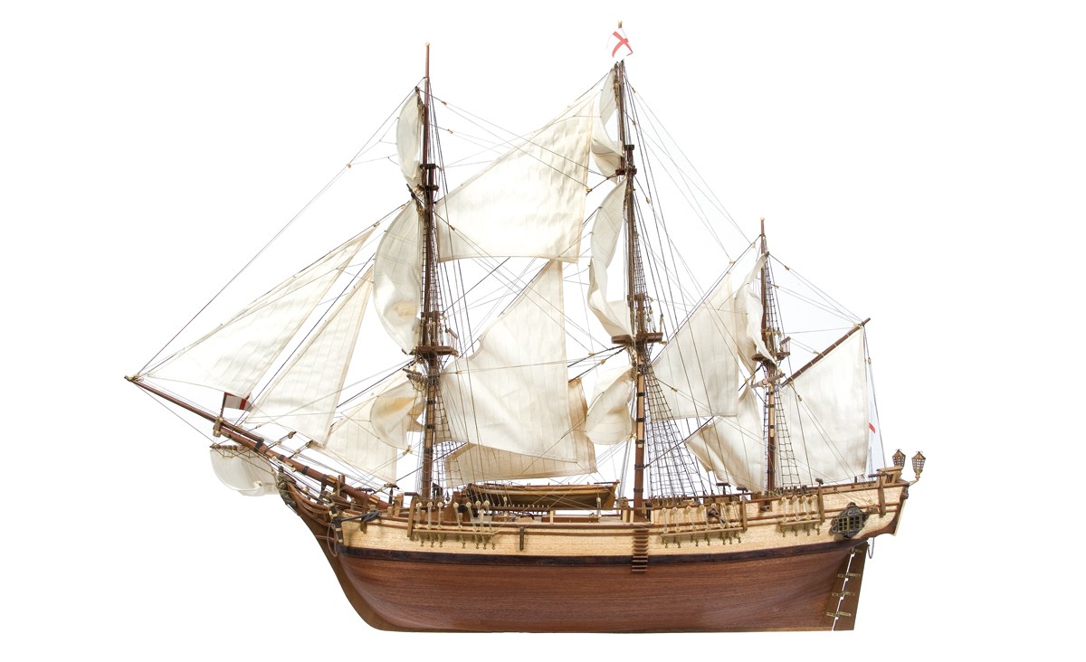 HMS Bounty (Open Hull) Model Ship Kit - Occre (14006)