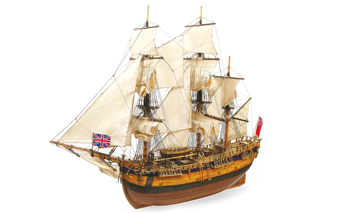 HMS Endeavour Model Boat Kit - Occre (14005)
