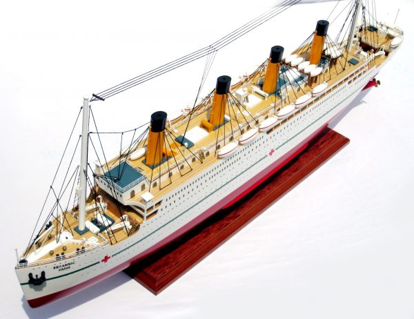 HMHS Britannic Wooden Model Ship - GN