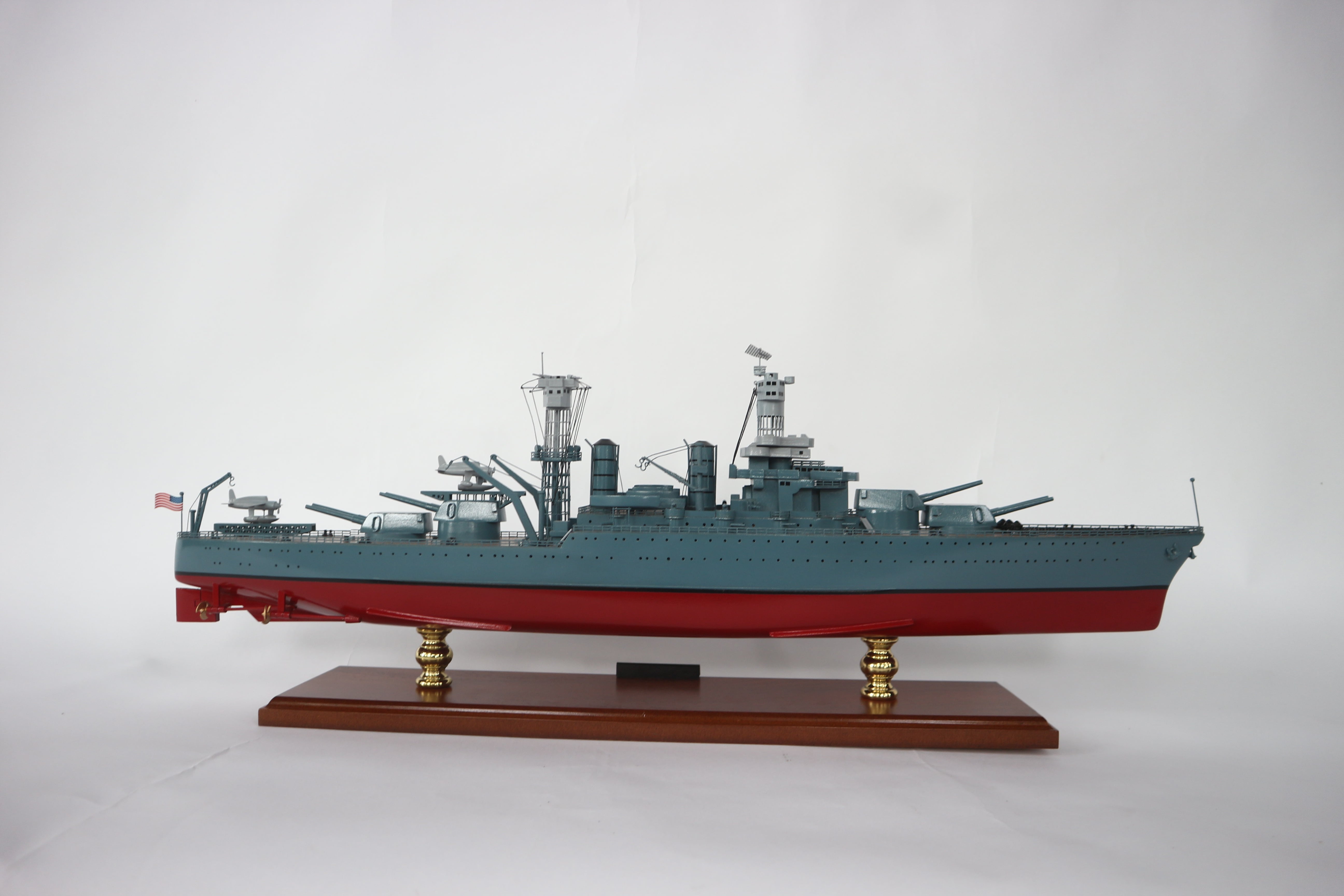 USS West Virginia Model Boat - GN