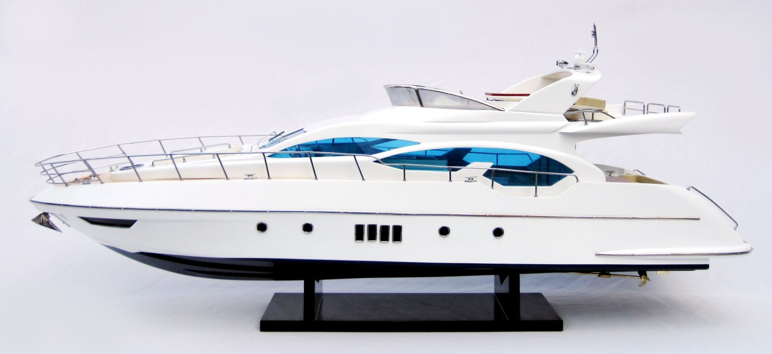 model yacht modern