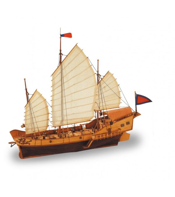 Red Dragon Chinese Junk Model Boat Kit - Artesania Latina (AL18020)