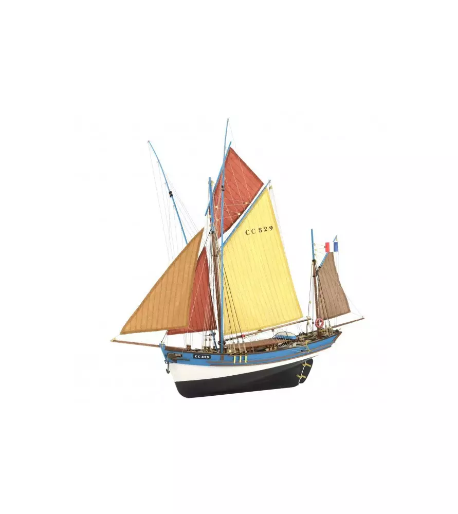 Marie-Jeanne 2021 with stand Model Boat Kit - Artesania Latina (AL22175)