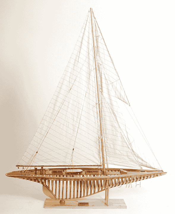 Shamrock Open Hull Model Ship - OMH (Y153)