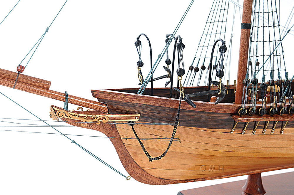 CSS Alabama Model Ship (w/o sails) - OMH (T292)