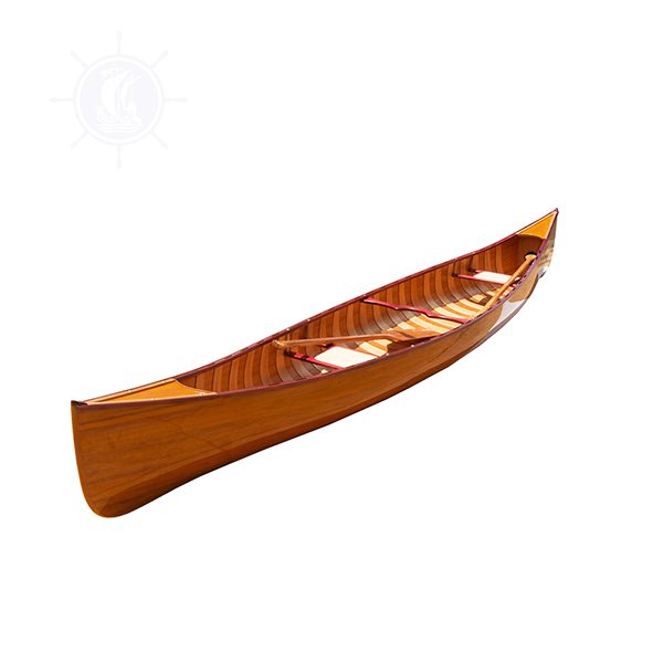 Mahogany Ribbed Canoe (16ft) - OMH (K033G)