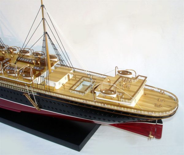 RMS Campania Wooden Model Ship – GN