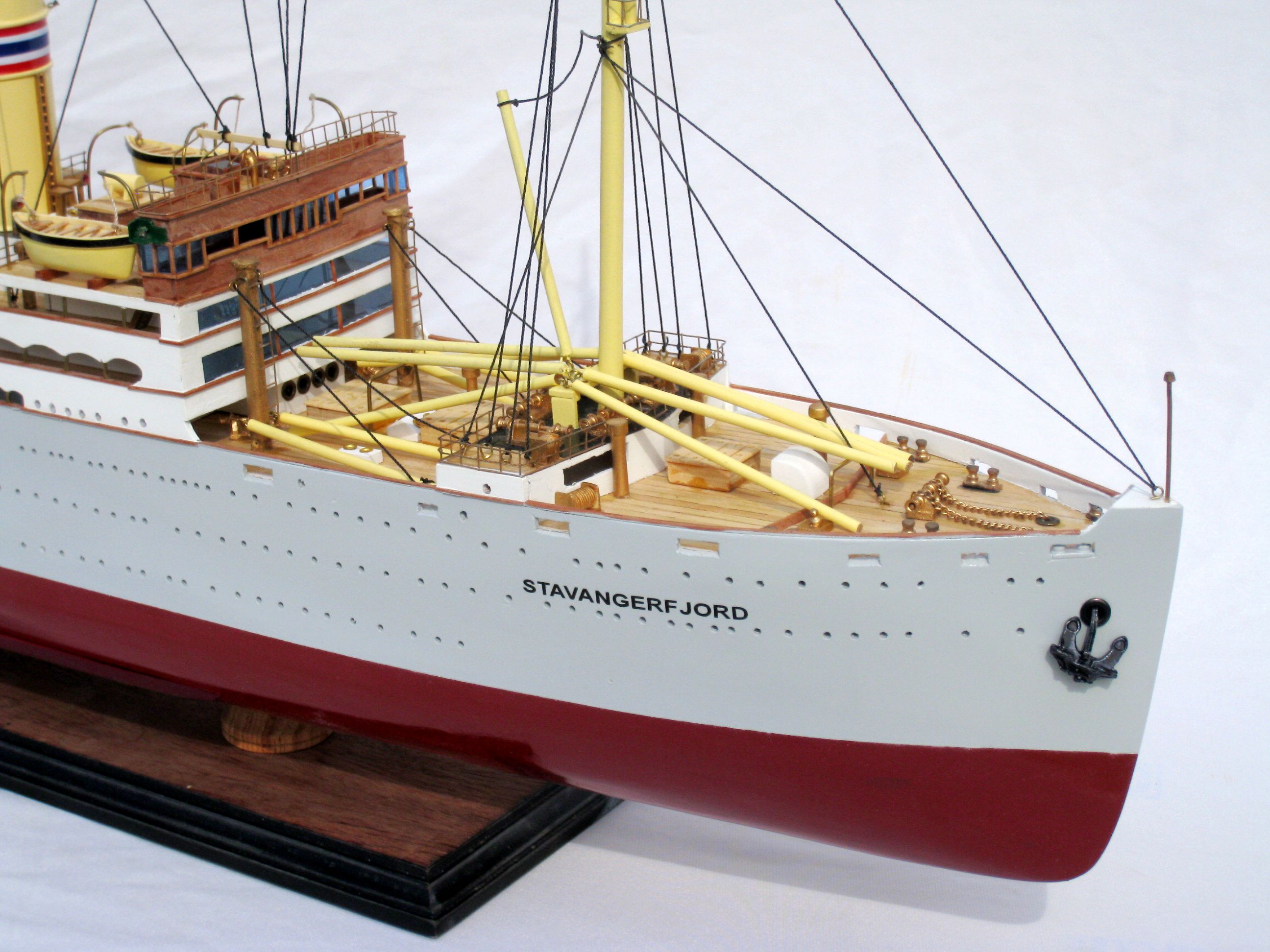 SS Stavangerfjord Wooden Model Ship – GN