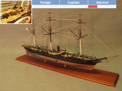 CSS Alabama Model Ship Kit - BlueJacket (K1101)