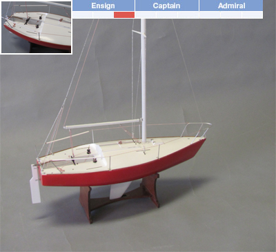 24" Rainbow Sailing Boat Model 